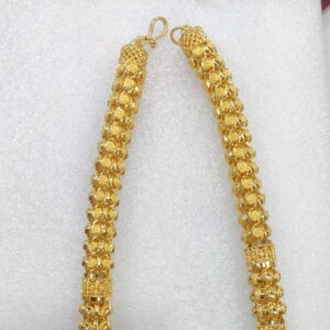 916 Gold Fancy Gent's Super Hollow Chain