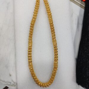 916 Gold Fancy Gent's Super Hollow Chain