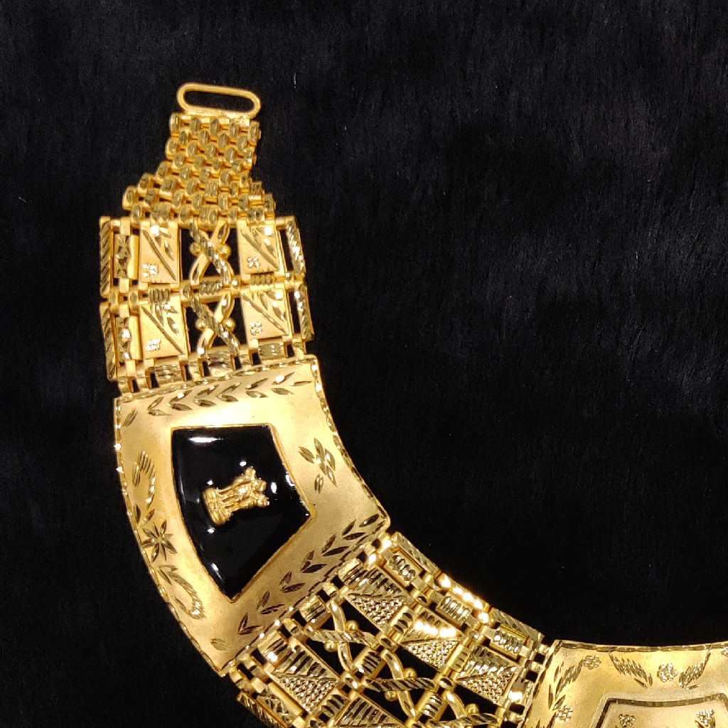 916 Gold Fancy Gent's Pasi Chain - Image 4