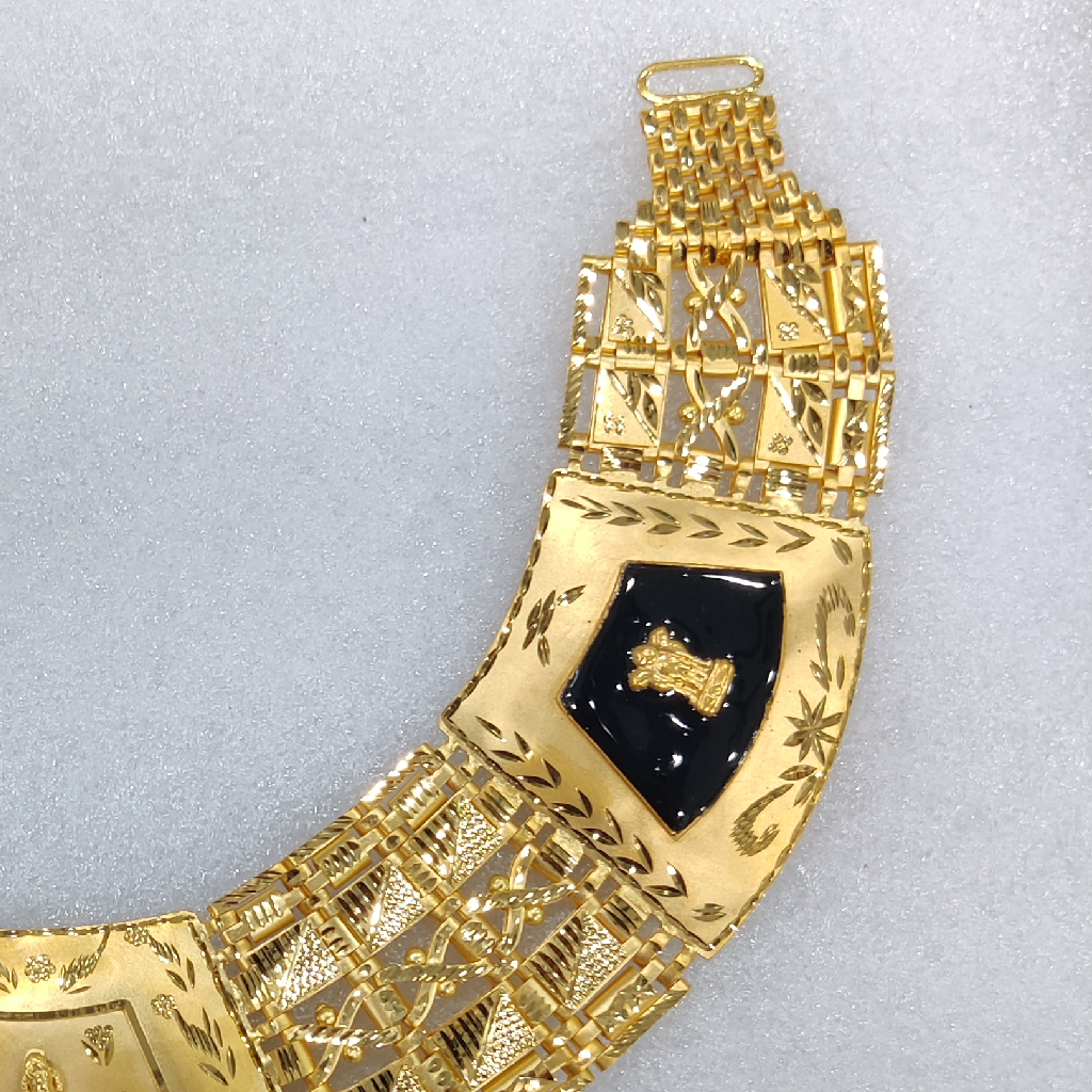 916 Gold Fancy Gent's Pasi Chain - Image 3