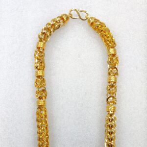 916 Gold Fancy Hollow Chain