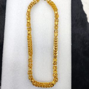 916 Gold Fancy Hollow Chain
