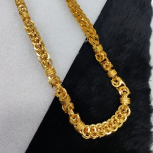 916 Gold Fancy Hollow Chain