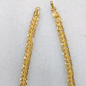 916 Gold Fancy Gent's Indo Hollow Chain