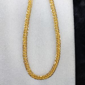 916 Gold Fancy Gent's Indo Hollow Chain