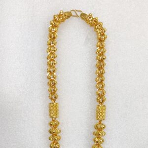 916 Gold Fancy Gent's Super Hollow Chain