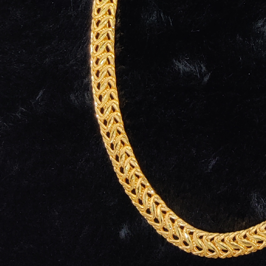 916 Gold Fancy Metis Chain - Image 3