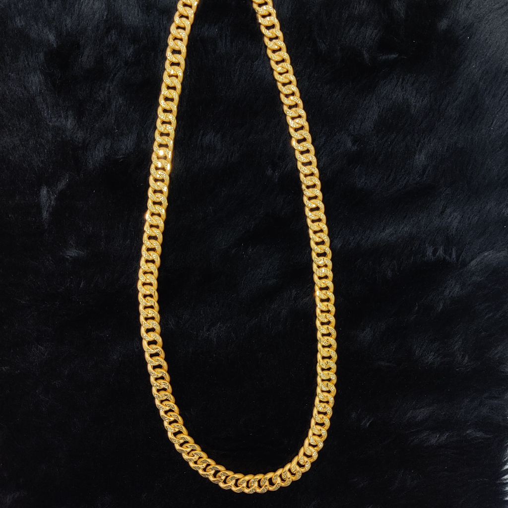 916 Gold Fancy Hollow Karab Chain - Image 3