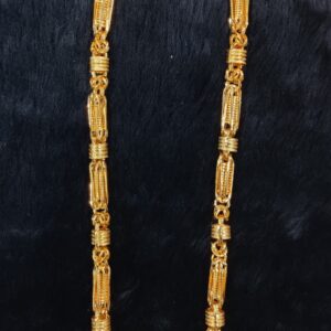 916 Gold Fancy Hollow Chain