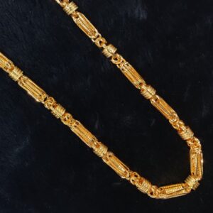 916 Gold Fancy Hollow Chain