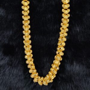 916 Gold Fancy Hollow Chain