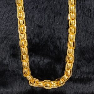 916 Gold Fancy Indo Hollow Chain