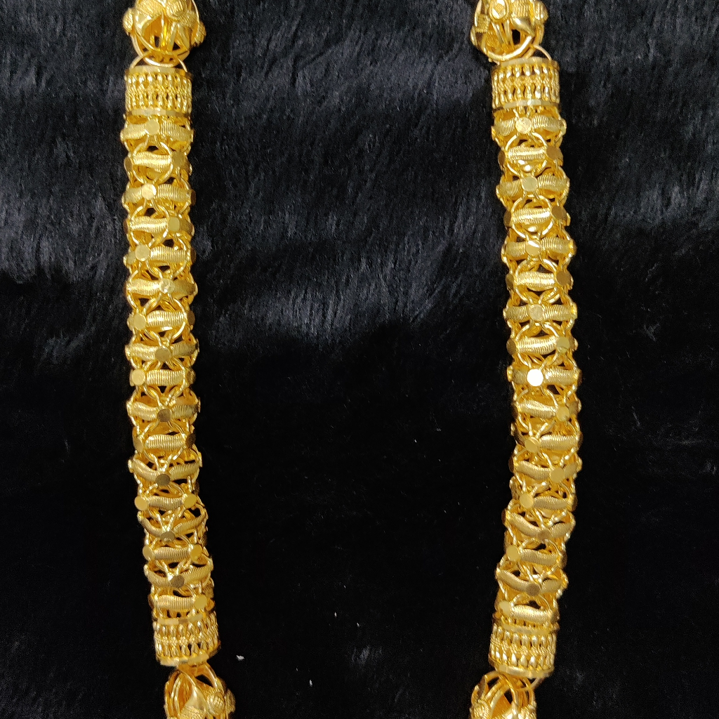 916 Gold Fancy Gent' Super Hollow Chain - Image 4