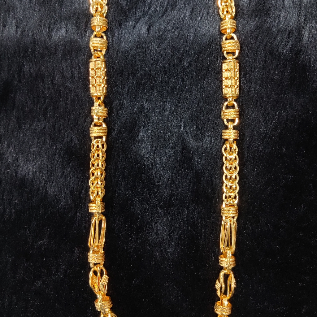 916 Gold Fancy Gent's Chain - Image 3