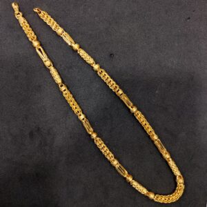 916 Gold Fancy Hollow Chain