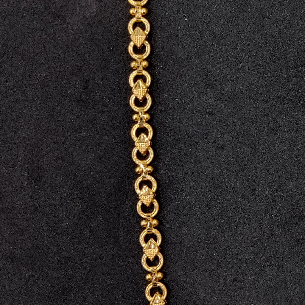 916 Gold Fancy Hand Made Chain - Image 3