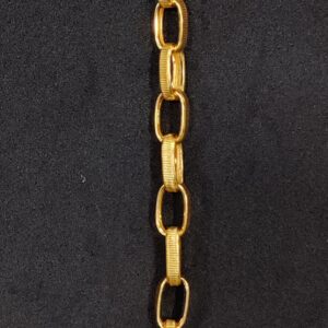 916 Gold Fancy Indo Hollow Chain