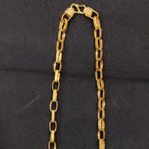 916 Gold Fancy Indo Hollow Chain