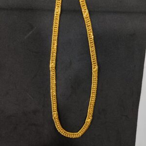 916 Gold Fancy Gent's Hollow Karan Chain
