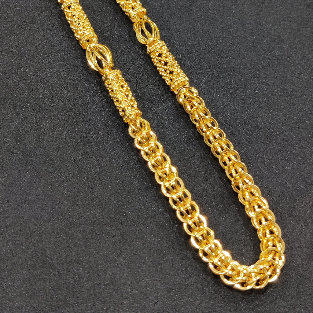 916 Gold Fancy Gent's Indo Chain