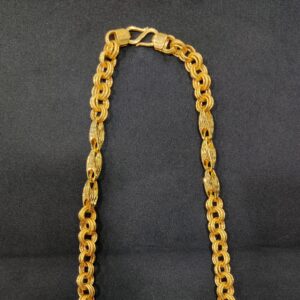 916 Gold Fancy Gent's Choko Hollow Chain