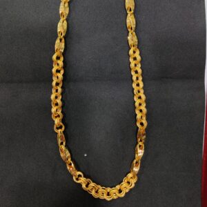 916 Gold Fancy Gent's Choko Hollow Chain