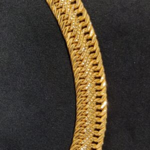 916 Gold Hollow Flet Athado Chain