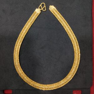 916 Gold Hollow Flet Athado Chain