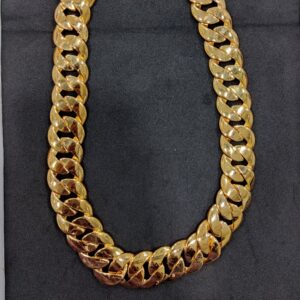 916 Gold Fancy Gent's Singapuri Chain