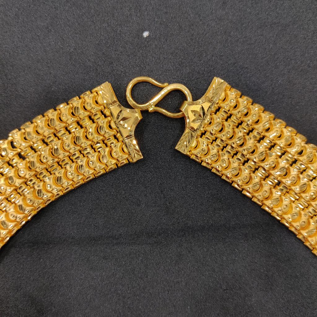 916 Gold Fancy Bahubali Chain - Image 5