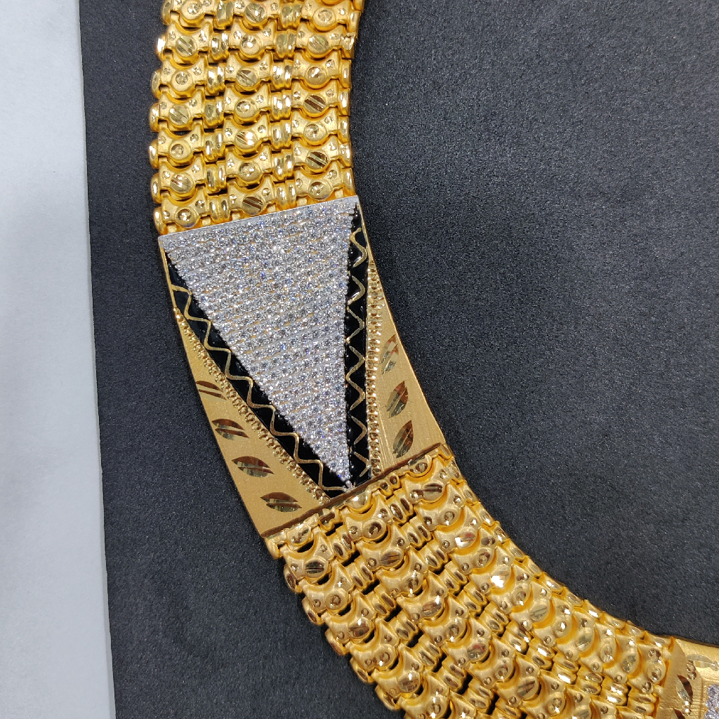 916 Gold Fancy Bahubali Chain - Image 3