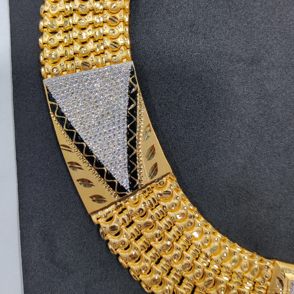 916 Gold Fancy Bahubali Chain - Image 3
