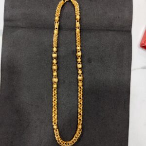 916 Gold Fancy Hollow Chain