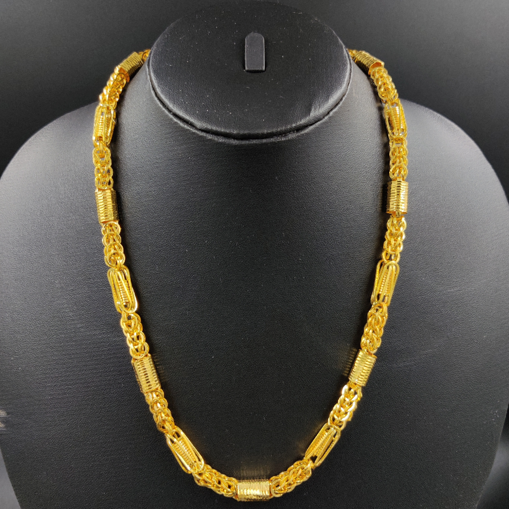 916 Gold Fancy Hollow Chain - Image 2