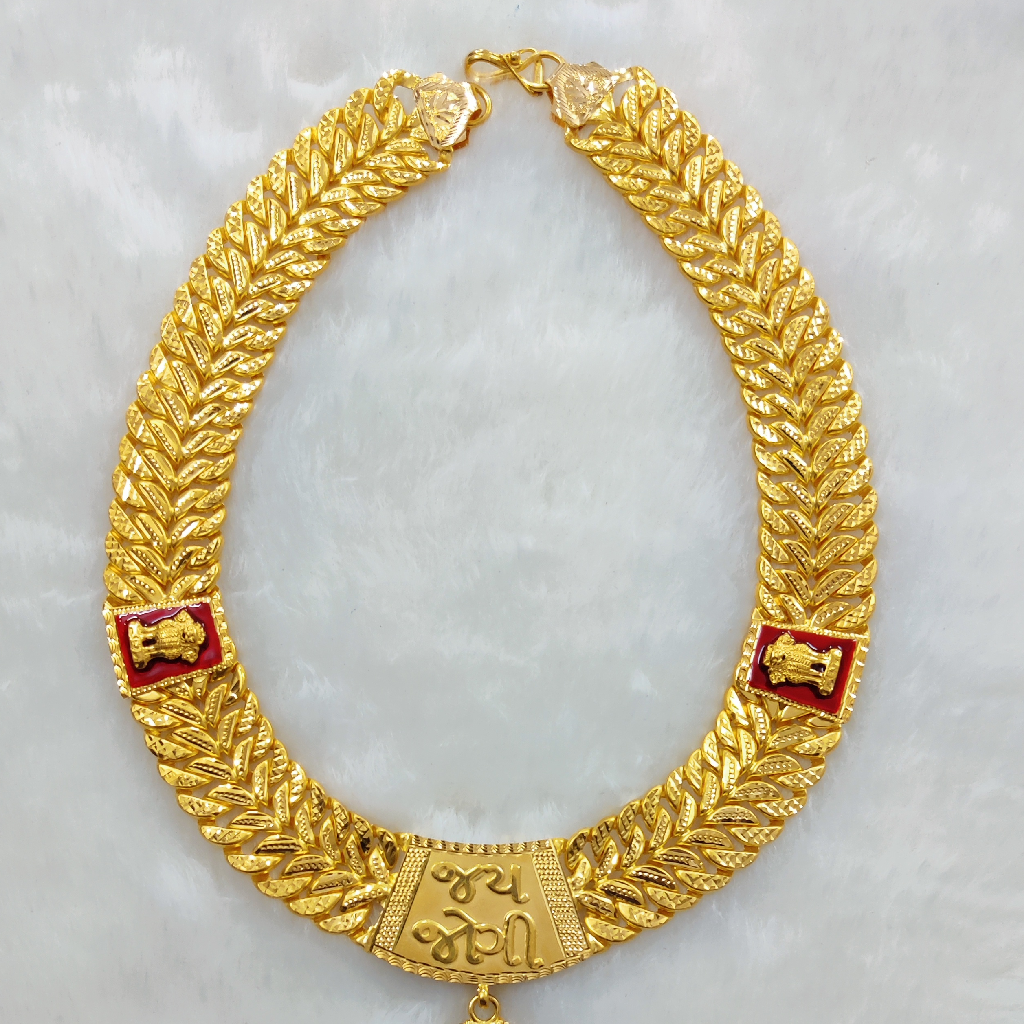 916 Gold Fancy Singapuri Chain - Image 2