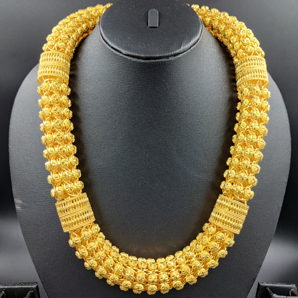 916 Gold Fancy Super Hollow Chain - Image 2