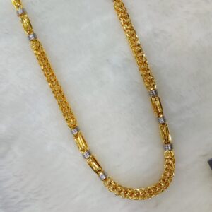 916 Gold Fancy Gent's Indo Italian Chain