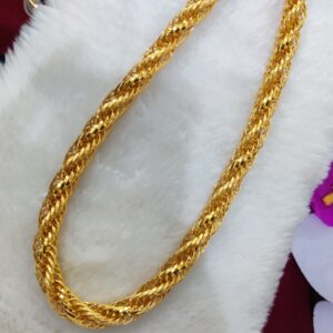 916 Gold Fancy Gent's Kadam Chain