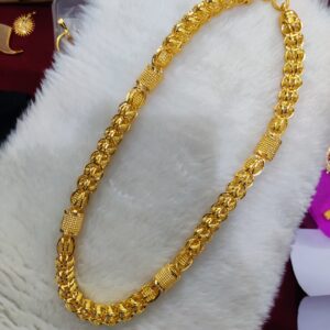 916 Gold Fancy Bahubali Hollow Chain