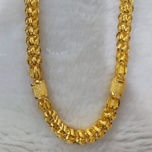 916 Gold Fancy Bahubali Hollow Chain