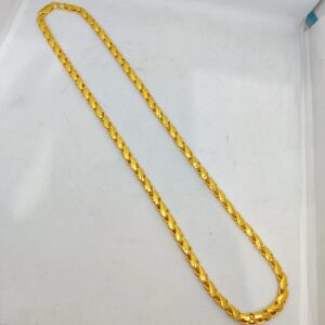 916 Gold Fancy Hollow Chain