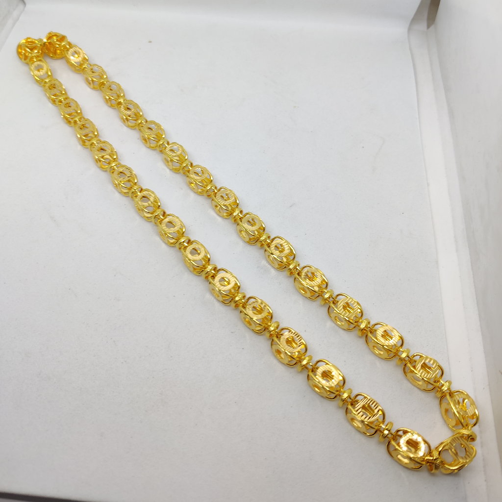 916 Gold Fancy Handmade Chain - Image 2