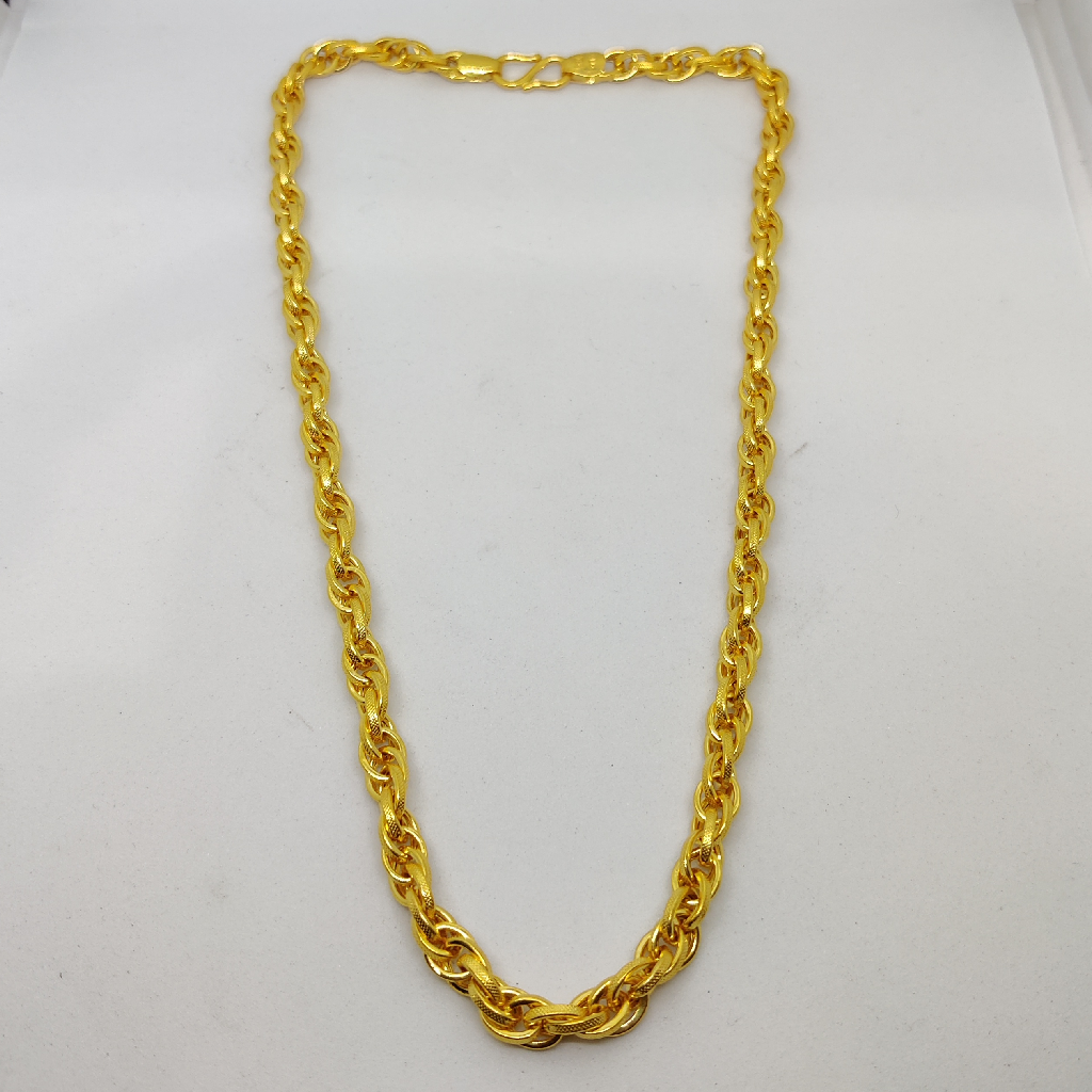 916 Gold Fancy Indo Chain - Image 3