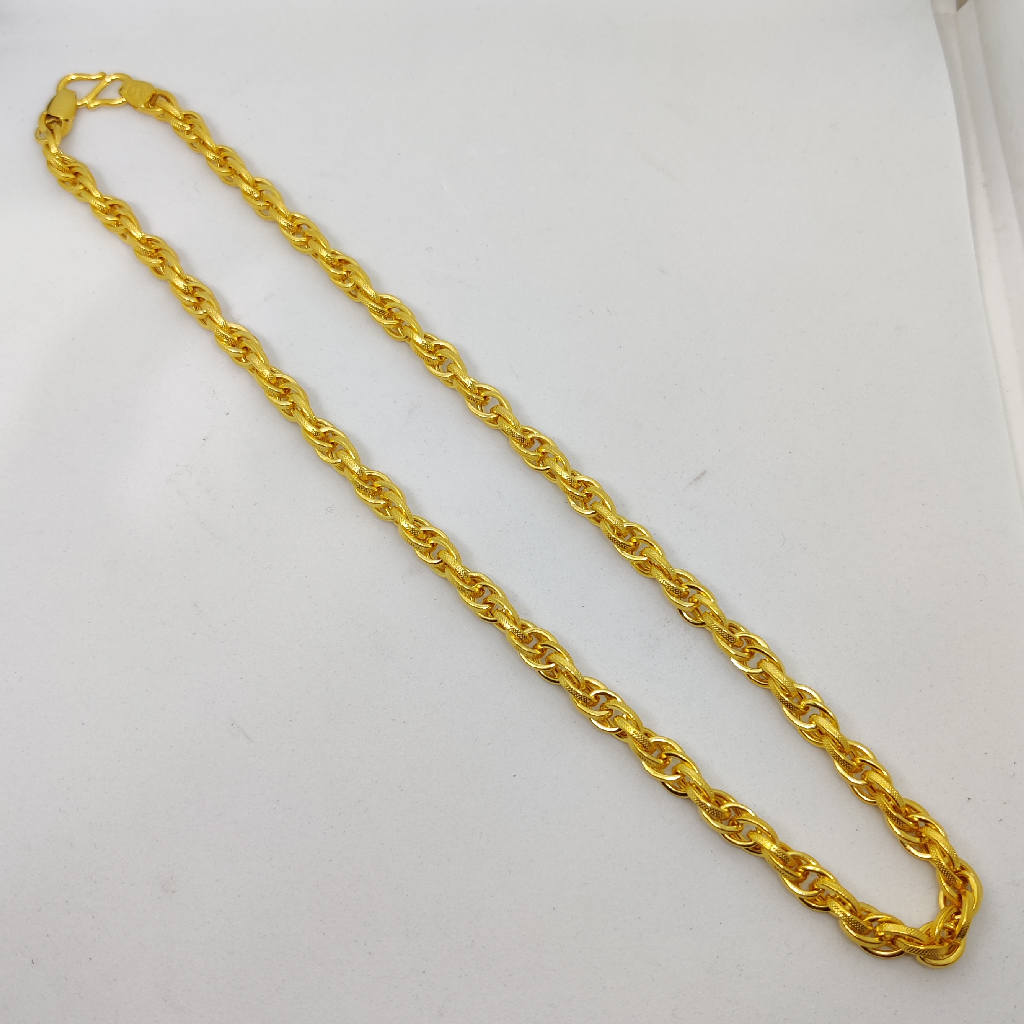916 Gold Fancy Indo Chain - Image 2