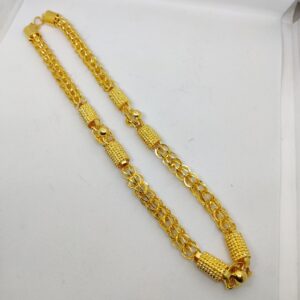 916 Gold Fancy Hollow Chain