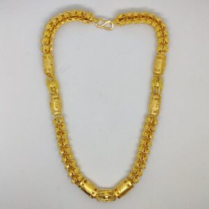 916 Gold Fancy Hollow Chain