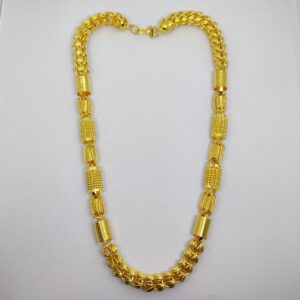 916 gold fancy super hollow chain
