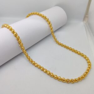 916 22k Gold Fancy Fit Ball Chain