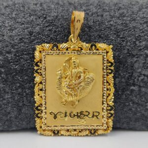 916 Gold Fancy Bahuchar Maa Pendant