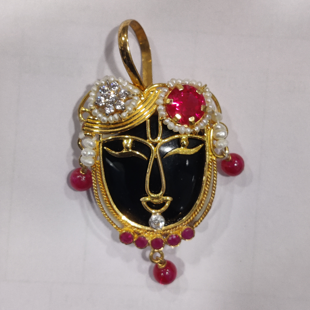 916 Fancy Shreenathji Bhagavan Pendant